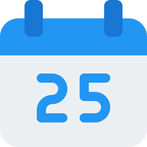 kalender Pixel Perfect Flat icon