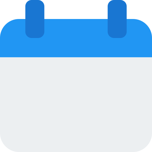 Calendar Pixel Perfect Flat icon