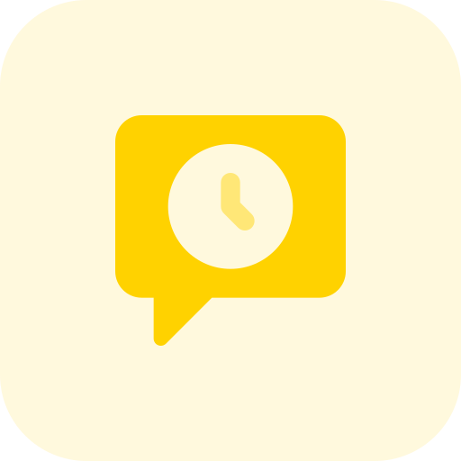 Chat Pixel Perfect Tritone icon