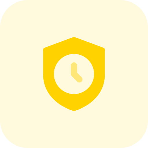 Time and date Pixel Perfect Tritone icon