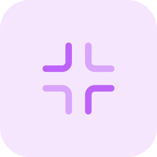 최소화 Pixel Perfect Tritone icon
