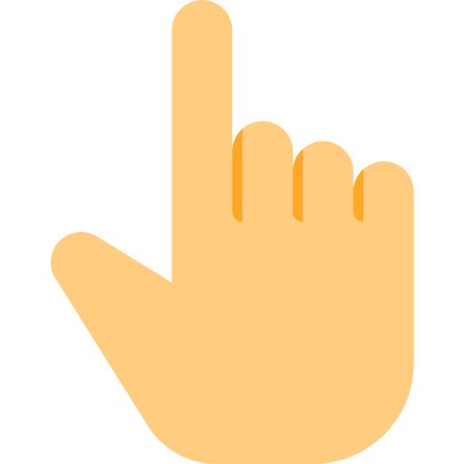 Hand Pixel Perfect Flat icon