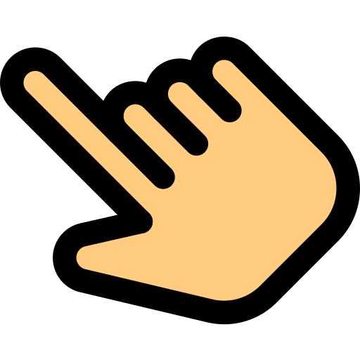 Hand Pixel Perfect Lineal Color icon