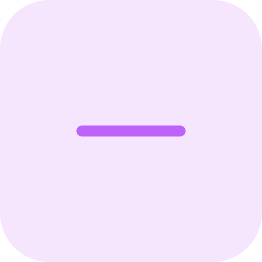 Minus Pixel Perfect Tritone icon