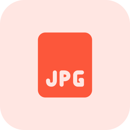 Jpg file Pixel Perfect Tritone icon