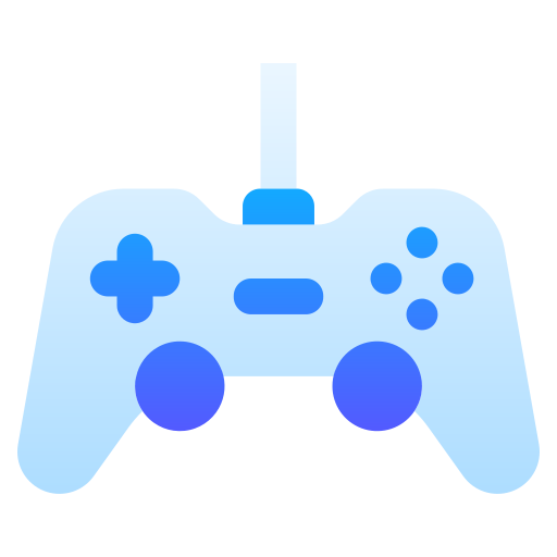 mando para juegos Generic gradient fill icono