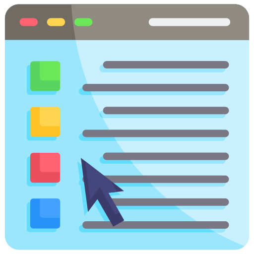 Catalogue Generic color fill icon