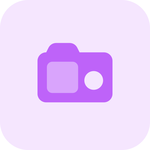Back camera Pixel Perfect Tritone icon