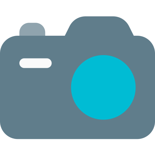 kamera Pixel Perfect Flat ikona