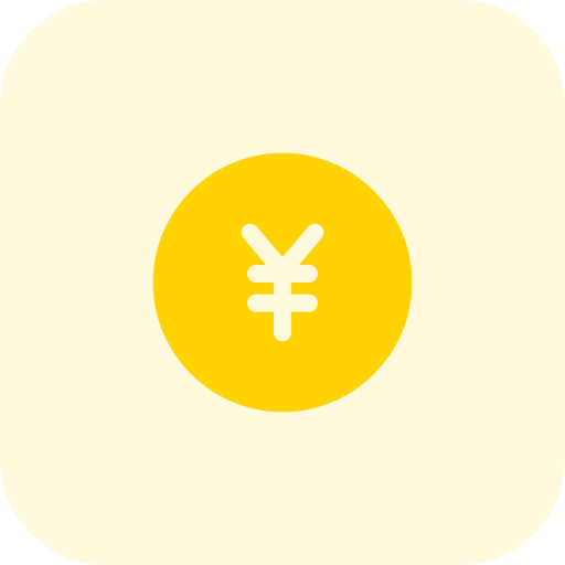yen Pixel Perfect Tritone icon