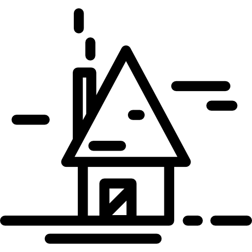 家 Detailed Rounded Lineal icon