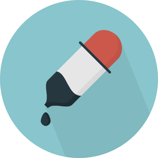 pipette Pixel Perfect Flat icon