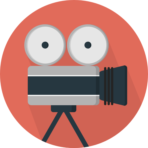 Video camera Pixel Perfect Flat icon