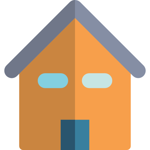 House Basic Rounded Flat icon