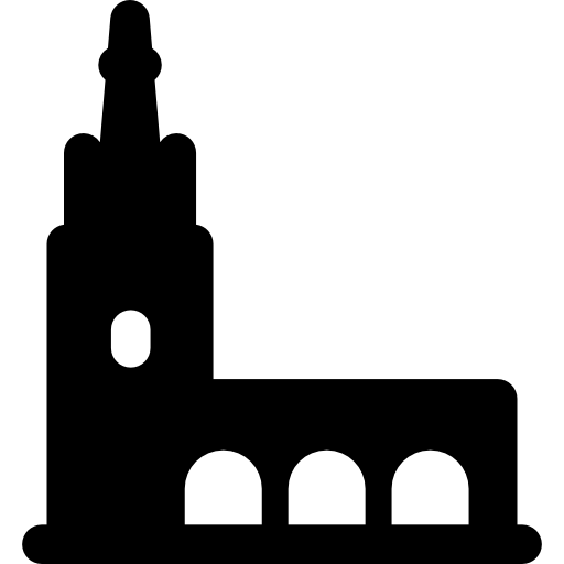 chiesa Basic Rounded Filled icona