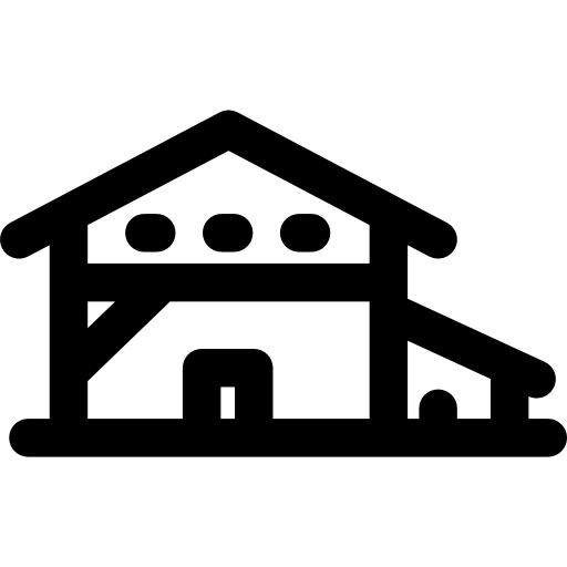 casa Basic Rounded Lineal icona