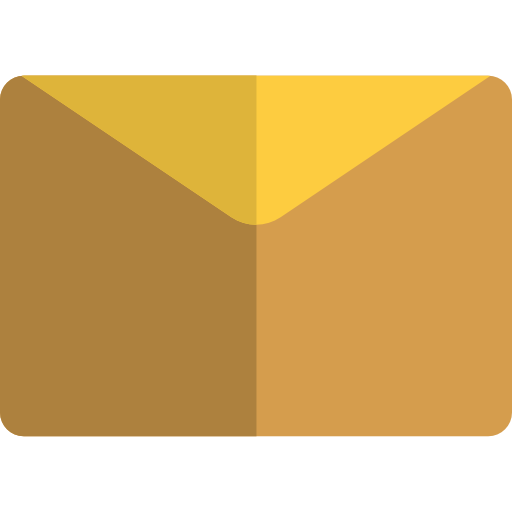 correo electrónico Basic Rounded Flat icono