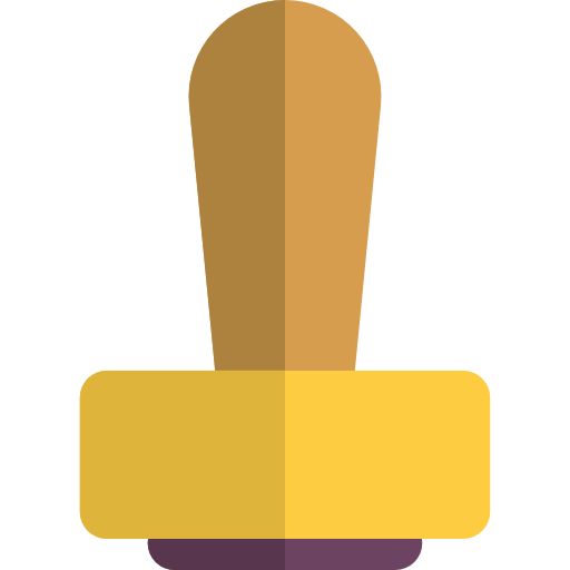 stempel Basic Rounded Flat icon