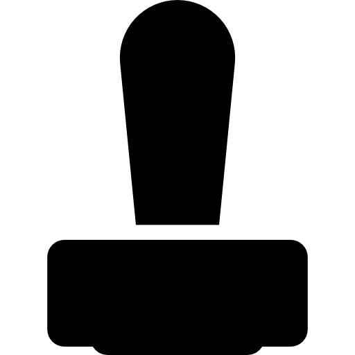 sello Basic Rounded Filled icono