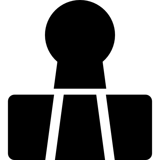 büroklammer Basic Rounded Filled icon
