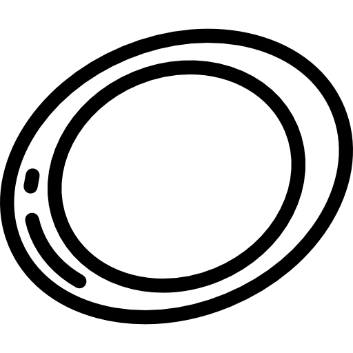semibreve Detailed Rounded Lineal ikona