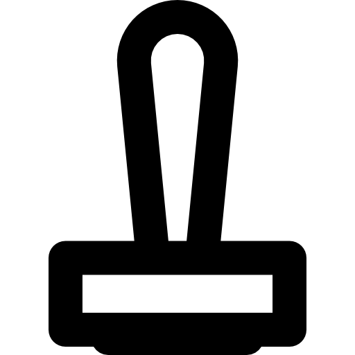 スタンプ Basic Rounded Lineal icon