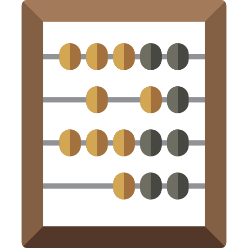 Abacus Special Flat icon