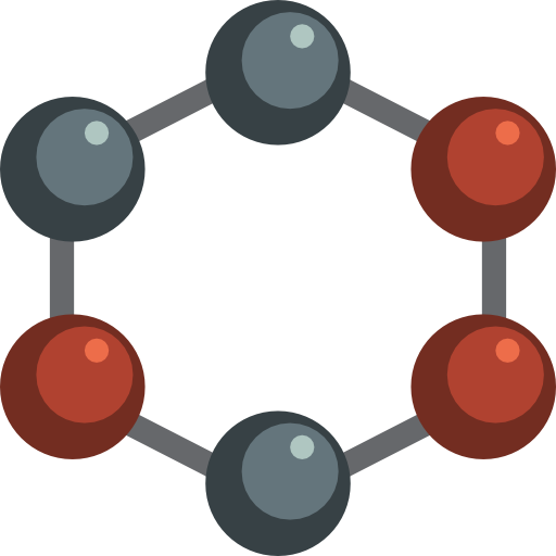 molécula Special Flat Ícone