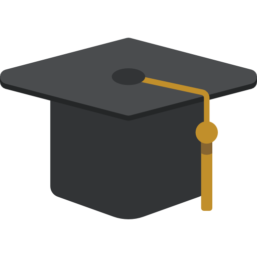 Mortarboard Special Flat icon