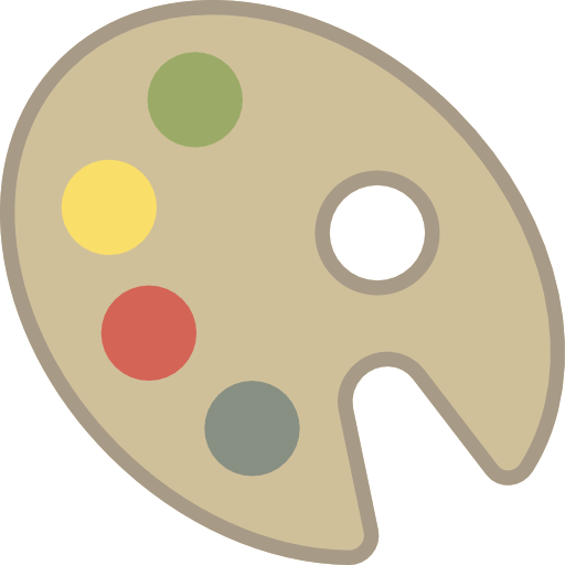 Palette Special Flat icon