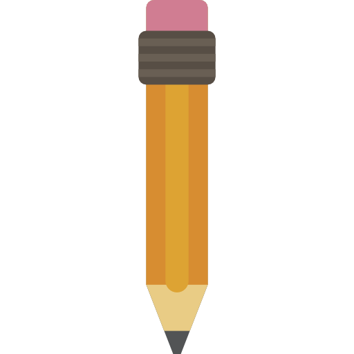 crayon Special Flat Icône