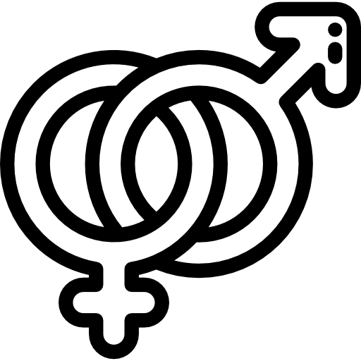 ユニセックス Detailed Rounded Lineal icon
