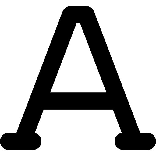 font Basic Rounded Lineal icona
