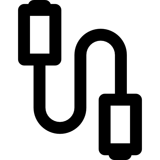 câble Basic Rounded Lineal Icône