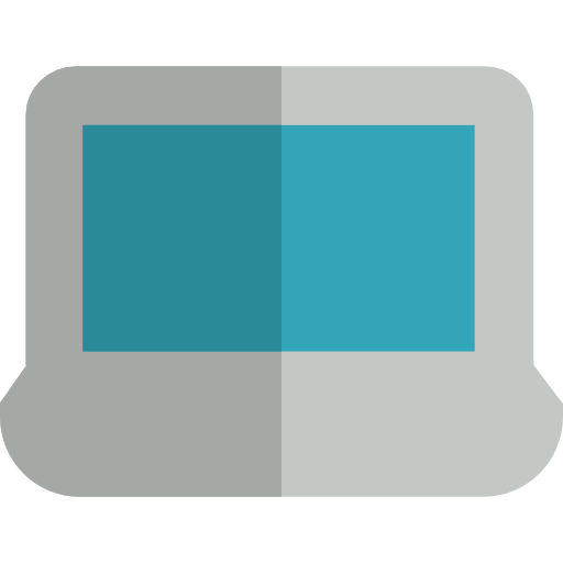 노트북 Basic Rounded Flat icon