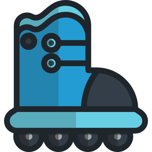 Roller skate Special Lineal color icon