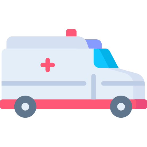 Ambulancia Special Flat icono