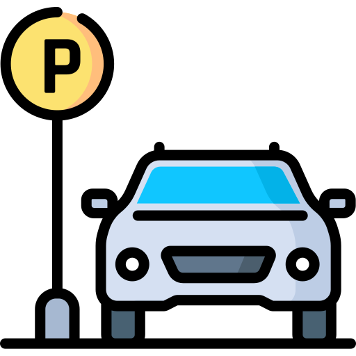 parkplatz Special Lineal color icon