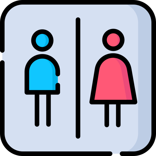 Restroom Special Lineal color icon
