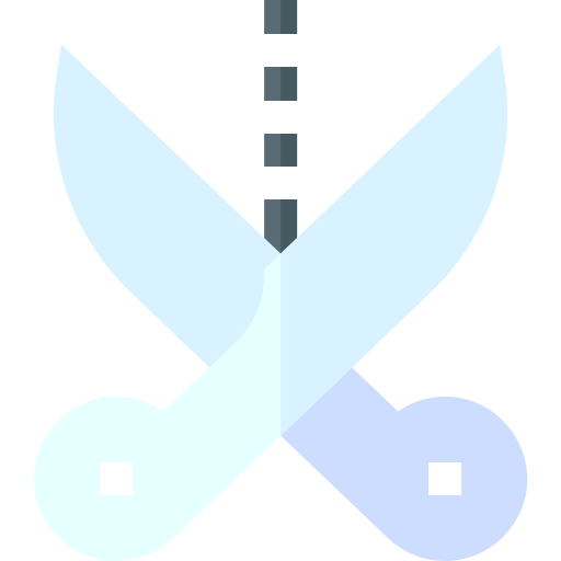 Ножницы Basic Straight Flat иконка