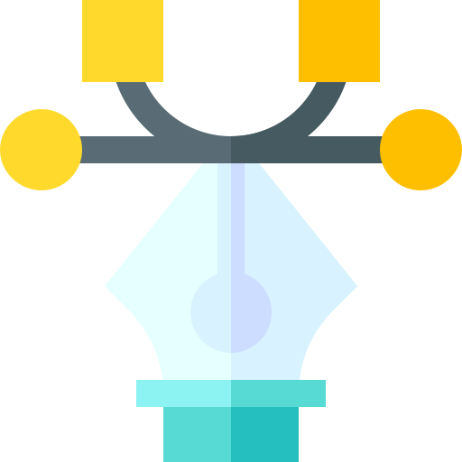 vector Basic Straight Flat icono