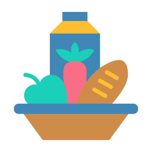 Groceries Generic color fill icon