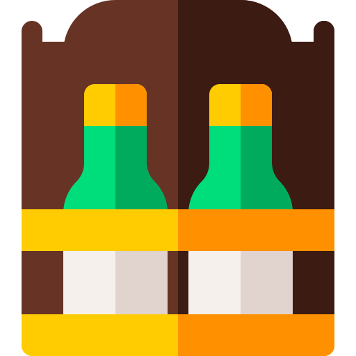 Wine Basic Rounded Flat icon