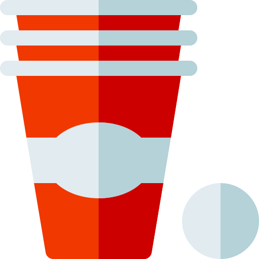 Plastic cup Basic Rounded Flat icon