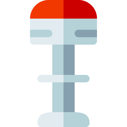 Stool Basic Rounded Flat icon