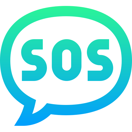 Sos Super Basic Straight Gradient icon