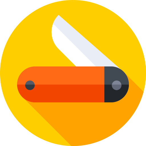 Швейцарский армейский нож Flat Circular Flat иконка