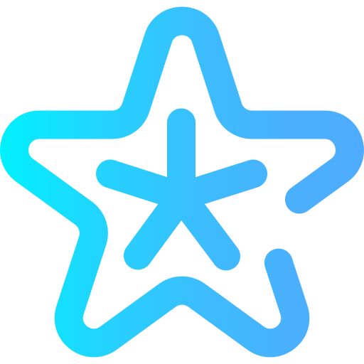 Starfish Super Basic Omission Gradient icon