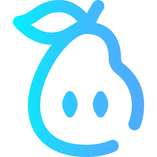 Pear Super Basic Omission Gradient icon