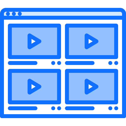 Vídeo Coloring Blue icono